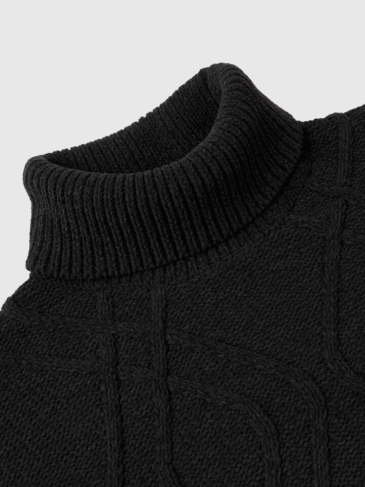 TURTLE NECK SWEATER Niña image number 3